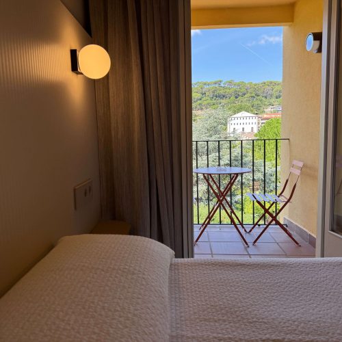 vista habitacio hotel tall de conill
