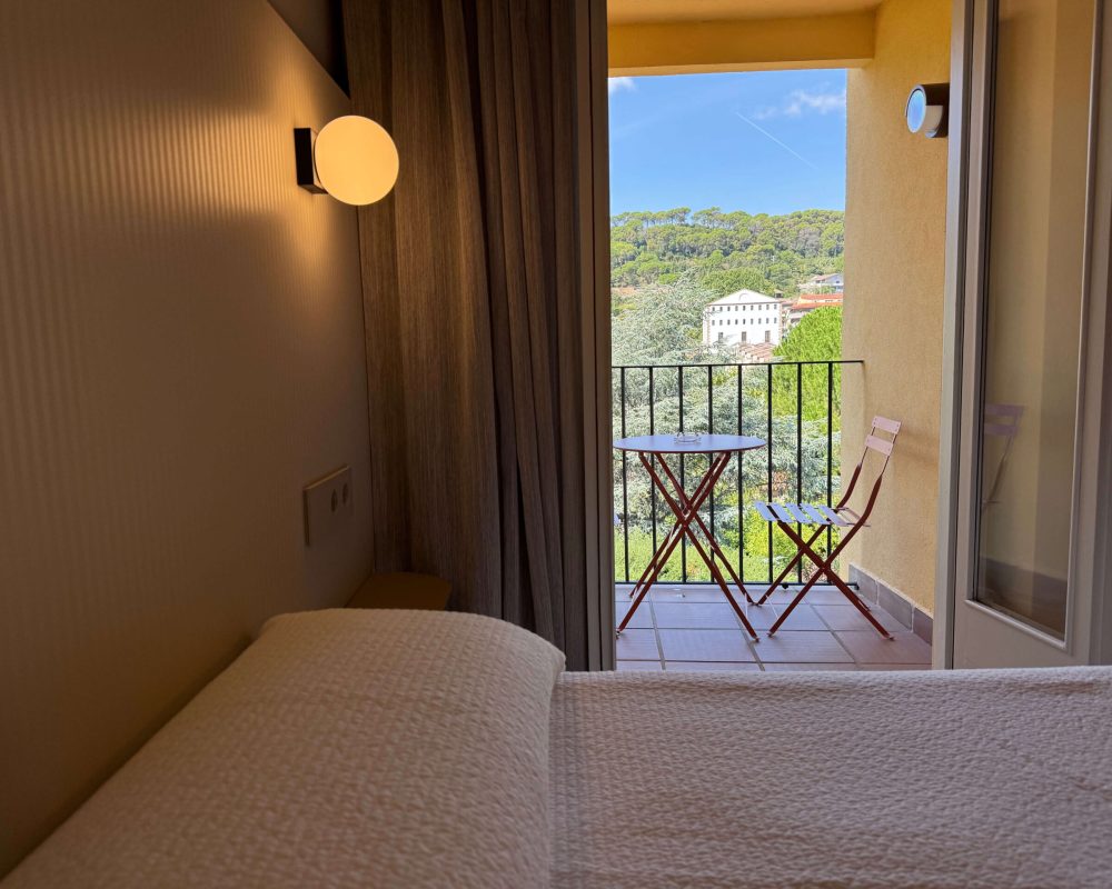vista habitacio hotel tall de conill